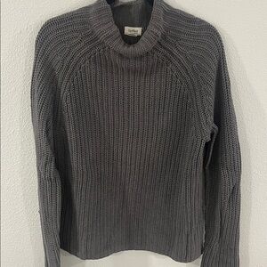 UpWest Charcoal Turtleneck Sweater